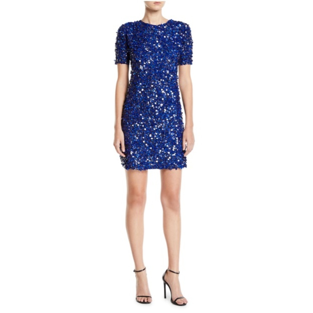 ZAC POSEN**Blue Sequined Dress**US 12**$4990